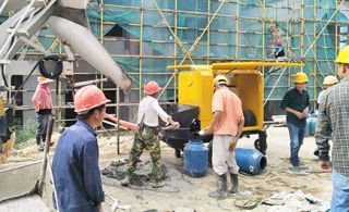 混凝土泵泊科琪-建筑加固工程