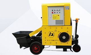 小型混凝土输送泵100米效率-快捷施工1小时=8方料[焦点娱乐]