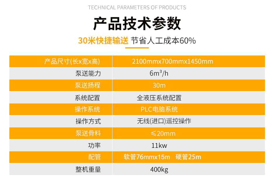 二次构造柱泵